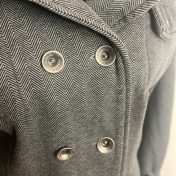 Ezekiel Cotton Pea Coat with Hood, sz S. - Picture 7 of 12